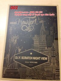 Mới !Tranh cạo Hàn Quốc Newyork Mỹ