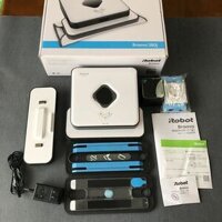 [MỚI-TRƯNG BÀY] Robot lau nhà Braava 380J hàng Nhật nội địa Autovol(100-240V).Mới nguyên thùng 100% và trưng bày nobox