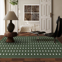 Mới Trung Quốc Retro Phòng Khách Thảm Cao Cấp Ánh Sáng Sang Trọng Hình Đặc Biệt Không Đều Phòng Ngủ Đầu Giường Thảm Lót Sàn