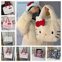 [Mới] Túi Du Lịch Hello Kitty Dành Cho Nữ Túi Thiết Kế Dung Tích Lớn Mang Theo Túi Du Lịch Hành Lý.