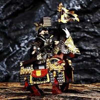 Mới Tương Thích Quân Đội Tướng Tấn Tam Quốc Cổ Đại Cờ Đặt Hàng Chiến Tranh Bên Ngoài Khối Xây Dựng, Cốp Xe, Cánh Tay, Khớp Bi