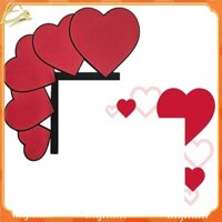 Mới Valentine Tình Yêu Khung Cửa Gỗ Cửa Trang Trí Góc Nhà Tiệc Cảnh Bố Trí Phòng Khách