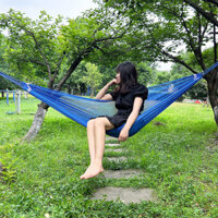 (Mới về) Băng lụa làm mát võng lưới ngoài trời xích đu ngoài trời chống Rollover mùa hè treo ghế hộ