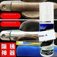(Mới về) Chất tẩy rỉ sét logo ô tô, chi tiết mạ điện kim loại, tay nắm cửa, chi tiết mạ crom, tân t