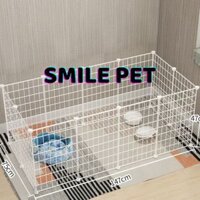 [Mới về] Chuồng quây lồng lưới thép cho dành chó mèo lắp ghép nhiều kiểu