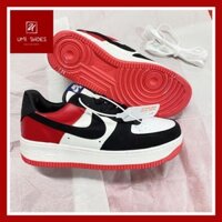 [MỚI VỀ] Giày_Nike AF1 Nam Nữ, Giày Air Force 1 Đỏ Đen Hàng Thanh Lý Full Box 👞