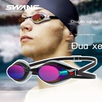 (Mới về) Kính bơi Swans nhập khẩu Nhật Bản, kính bơi đua xe chuyên nghiệp, kính bơi chống nước, chố
