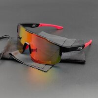Mới Về Kính Mát Đi Xe Đạp Không Vành UV400 Ống Kính Thể Thao Xe Đạp Kính Màu Hồng Cyclist Kính