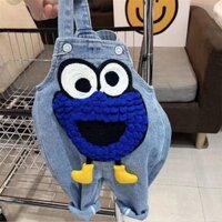 (Mới về) Quần yếm bé trai quần trẻ em mẫu xuân thu quần bò nam quần áo thu bé trai bé gái mặc ngoài