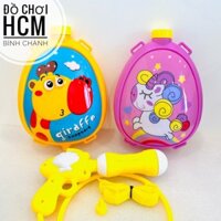 [MỚI VỀ - TO] Balo súng bắn nước đồ chơi hình hươu, ngựa pony, đồ chơi đi biển, hồ bơi, súng nước đồ chơi team building