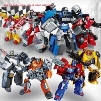 (Mới về) Trẻ Em Autobot Optimus Prime Bumblebee Transformers Robot Đồ Chơi Mô Hình Xe Hơi Bé Biến H