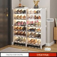 [MỚI VỀ] - TỦ NHỰA ĐỂ GIÀY DÉP KIỂU MỚI 12 Ô (chia ô) ĐỂ ĐƯỢC 24 ĐÔI GIÀY.