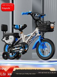 (Mới về) Xe đạp trẻ em mới 12/14/16/18/20 inch bé trai Xe đạp trẻ em 3 tuổi Xe đẩy 5-6-7-8 tuổi