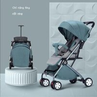 (Mới về) Xe đẩy nhẹ có thể ngồi và nằm chỉ bằng một cú nhấp chuột, xe đẩy em bé có thể gập lại, xe