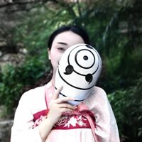 (Mới về)COS Naruto Dây Đất Afei Ninja Uchiha Trắng Nhựa Nhựa Anime Mặt Nạ Anbu Trẻ Em Halloween