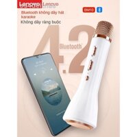 (Mới về)Lenovo / quốc gia K song micro âm thanh tích hợp bluetooth điện thoại di động không dây phát sóng trực tiếp thiế