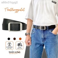 (Mới về)✼Thắt Lưng Nam Nữ Luồng Chữ Nhật, dây nịt học sinh bản 3.3cm (Hỗ trợ cắt nịt) TL046 - Giá Tốt