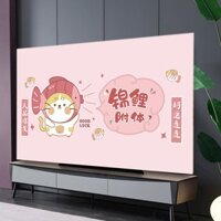 Mới Vỏ Truyền Hình Toàn Phủ Bụi Phòng Khách TV cover Treo TV cover Co Giãn Đa Năng Bao Vải / TV che bụi