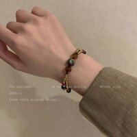 Mới Vòng Tay Xâu Hạt Đá Tự Nhiên Phong Cách Trung Hoa Cổ Điển 10.6