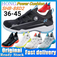Mới yonex Power Cushion 88D2 Giày Cầu Lông Chân Rộng Cho unisex Thoáng Khí Giảm Chấn Cứng Chống Trơn Trượt Giày Cầu Lông yonex 88dial 2 (boa)