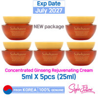 Mới❤️5 cái / 25ml❤️[Sulwhasoo] Kem trẻ hóa nhân sâm đậm đặc 5ml (Mẫu)