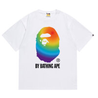 Mới Áo Thun Bape PSG Tay Ngắn Hoạ Tiết Lính Cho Nam Và Nữ