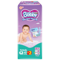 [MỚI_CHÍNH HÃNG] Tã/Bỉm quần Bobby mẫu mới siêu khô thoáng mẫu mới - Kim Ngọc