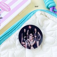 Mojipop idol BLACKPINK Pink Venom black ver tròn 040523
