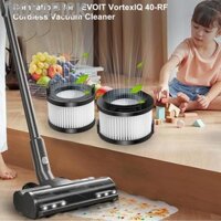 Mokapick Bộ lọc chân không Tương thích với Máy làm sạch không dây LEVOIT VortexIQ 40‑RF 1 Bộ lọc chính 2 Bộ lọc trước