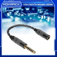 Mokapick Cáp chuyển đổi đầu đực 4,4 mm sang đầu cái 3,5 mm cho NW‑ZX507 DMP‑Z1 NW-WM1Z TA-ZH1ES