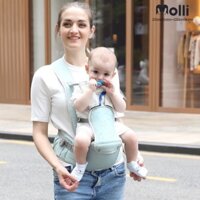 MOL 3003. Địu ngồi cao cấp cho bé Molli chịu lực đến 20kg THOÁNG MÁT