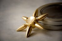 Molecule Spinner Brass – 6 Cánh Vỏ Đạn Dài