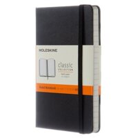 Moleskine Classic Notebook Hard Cover Ruled Pocket Size (9 cm x 14 cm) Black MM710Direct From Japan
