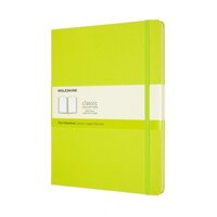 Moleskine Classic Notebook Hardcover Plain XL Size (19cm x 25cm) Lemon Green QP092C2Direct From Japan