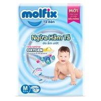 Molfix tã dán Oxygen size M 76 Jumbo