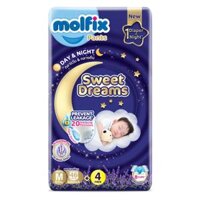 Molfix tã quần Sweet Dreams size M (46+4) Jumbo