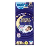Molfix tã quần Sweet Dreams size XL (34+4) Jumbo