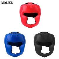 Molike Sanda Mũ Bảo Hiểm Đầu Trẻ Em Người Lớn Huấn Luyện Đóng Dày Chiến Đấu Bảo Vệ Bề Mặt Quyền Anh Muay Thái Chiến Đấu Bảo Vệ Thiết Bị