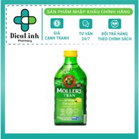 Moller's Tran - Dầu gan cá tuyết hương chanh 250ml