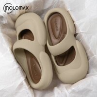 Molomax Giày Crocs Nữ 2024 Mùa Hè Mới Mặc Chống Trơn Trượt Nổ Dép Đi Biển Và Dép Nữ