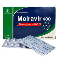Molravir 400, thuốc điều trị Covid-19 do Bộ Y tế cấp phép