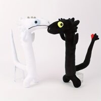 MOLUTIAN 35cm Đồ chơi nhồi bông nhân vật Bí kíp luyện rồng Toothless Night Fury mềm mại