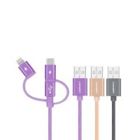 Momax One Link 3-in-1 Fast Charge Sync USB Cable 0.3M