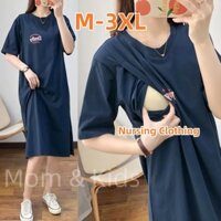 Mom&Kids High Quality Áo Sơ Mi Cho Con Bú M-3XL Dành Cho Mẹ Và Bé# Đầm Bầu Cho Con Bú Phong Cách Hồi Giáo# Áo Cho Con Bú Tiện Dụng Chất Lượng Cao# Áo blouse Cho Con Bú#