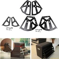 Momo 1 Cặp Bản Lề Tủ Hình Quạt 1 2 3 Lớp Ngăn Kéo Bản Lề Phụ Kiện Thay Thế