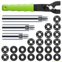 Momo Máy mài đa chức năng Bộ phận thay thế đai ốc mặt bích và cờ lê Bộ cờ lê kim loại