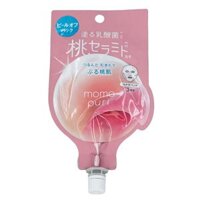 Momo Puri Peach Ceramide – Mặt Nạ Gel Đào Dưỡng Ẩm Da Mịn Mượt, Lột Nhẹ Dịu Nhẹ, Gói 80g
