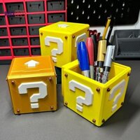 Momo Vui Văn Phòng Để Bàn Phụ Kiện Vui Nhộn Bút Hộp Đựng Bàn Mini Sắp Xếp Câu Hỏi Sáng Tạo Đánh Dấu Bút Hộp Đựng Để Bàn Trang Trí Mới