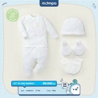 [MOMPA] Combo bộ quần áo kèm phụ kiện mũ, bao tay bao chân cho bé sơ sinh