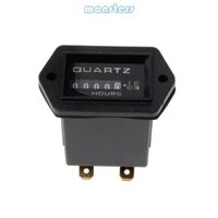 Mon 12v-36v Đồng hồ đo giờ cho ô tô Xe tải biển Thuyền máy phát điện Động cơ Đồng hồ đo tròn Hẹn giờ